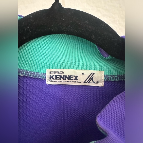 Vintage Y2k Zip Track Jacket Pro Kennex - Picture 6 of 6